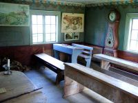 075 Ein Tag im Historienland Jamtli in Oestersund_Klassenzimmer